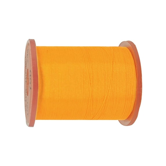 harayaa Fly Tying Thread 70 Denier Thread Fly Tying Wire in Standard Bobbins Fluorescent Fluorescent Orange