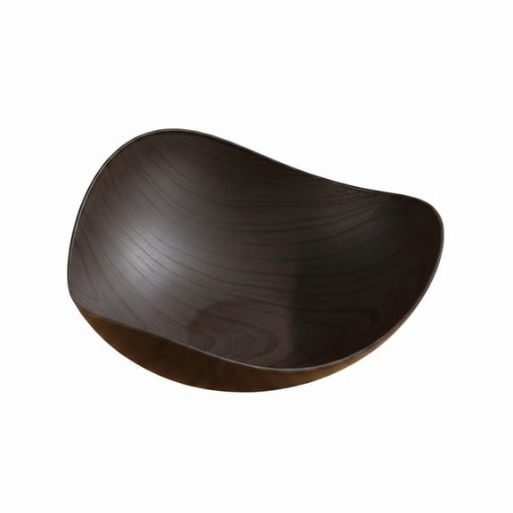 harayaa Fruit Bowl Serving Bowl Tableware Rounded Square Shape with Thickened Durable Build for Snack Serving Fruit Candy and Small Spreads