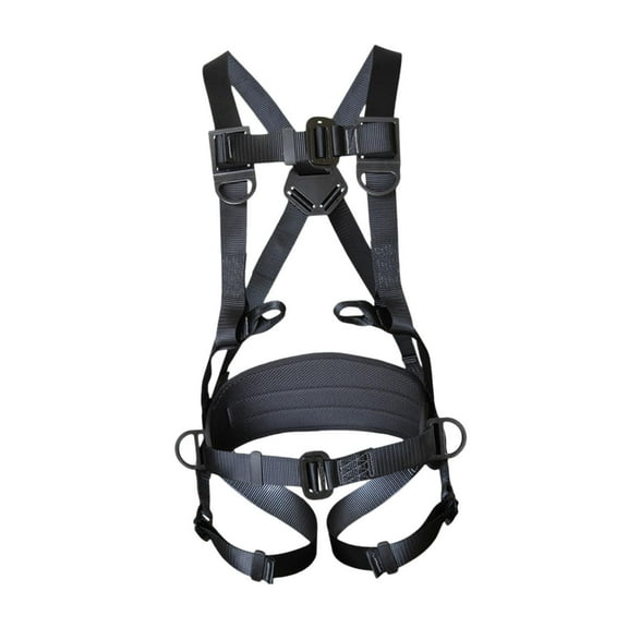 harayaa Full Body Climbing Harness Fall Protection Equipment Comfortable Rock Climbing Harness for Mountaineering Rappelling Training