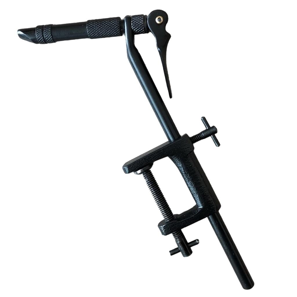 harayaa Gazechimp Stainless Steel Mini Fly Tying Vise C-Clamp Rotary Vice Tier For Tying