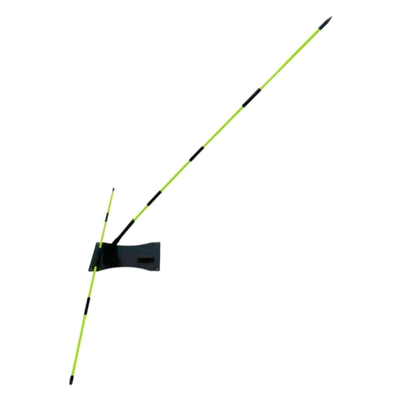 harayaa Golf Alignment Rod Holder Angle Adjustable Swing Training Aid Iron Material Golf 1 set