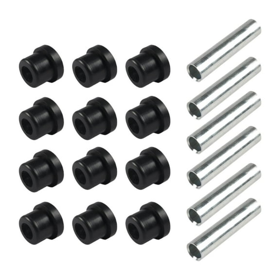 harayaa Golf Cart Spring Bushing Kit Rear Leaf Spring Bushing Repair Steel Sleeves Spare