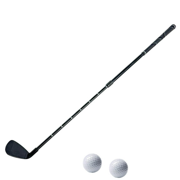 harayaa Golf Chipper Club Golf Wedge Equipment with Balls Accessory Lightweight Practice Black