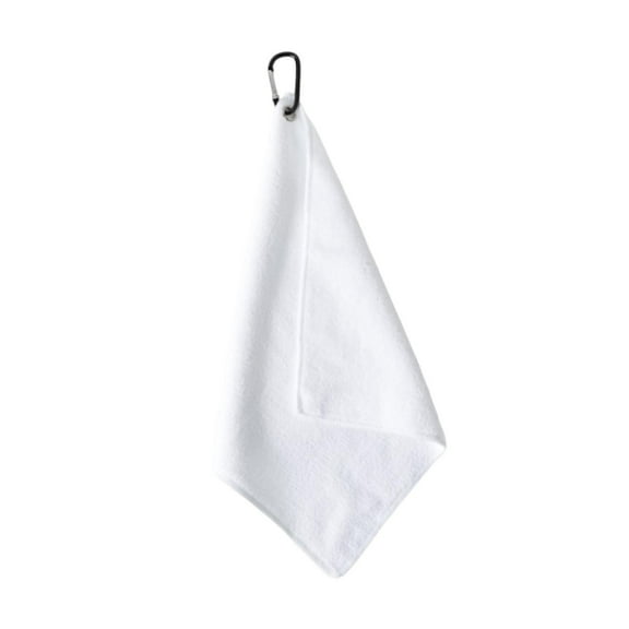harayaa Golf Club Towel Absorbent Accessories for Golf Enthusiasts Exercise Beginner White