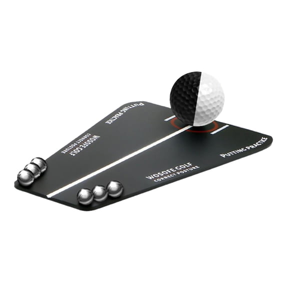 harayaa Golf Putt Training Swing Trainer Putt Alignment Straight Practice Indoor Outdoor