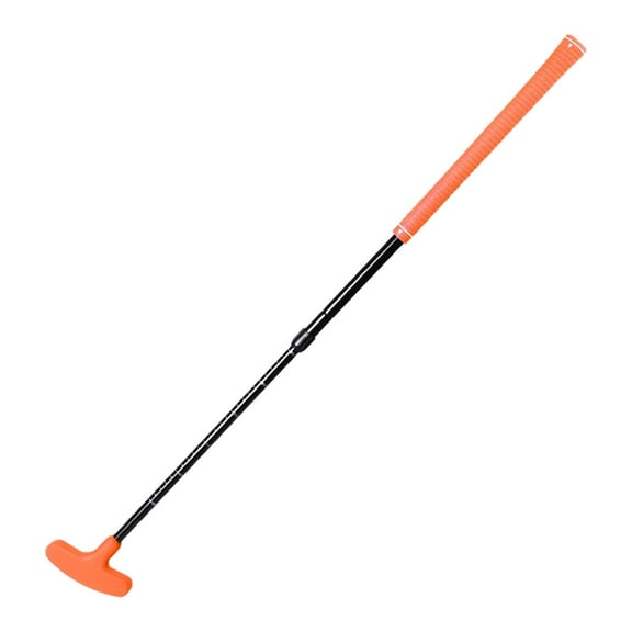 harayaa Golf Putter Retractable Golf Club with Premium Grip Portable Left and Right Hand Orange