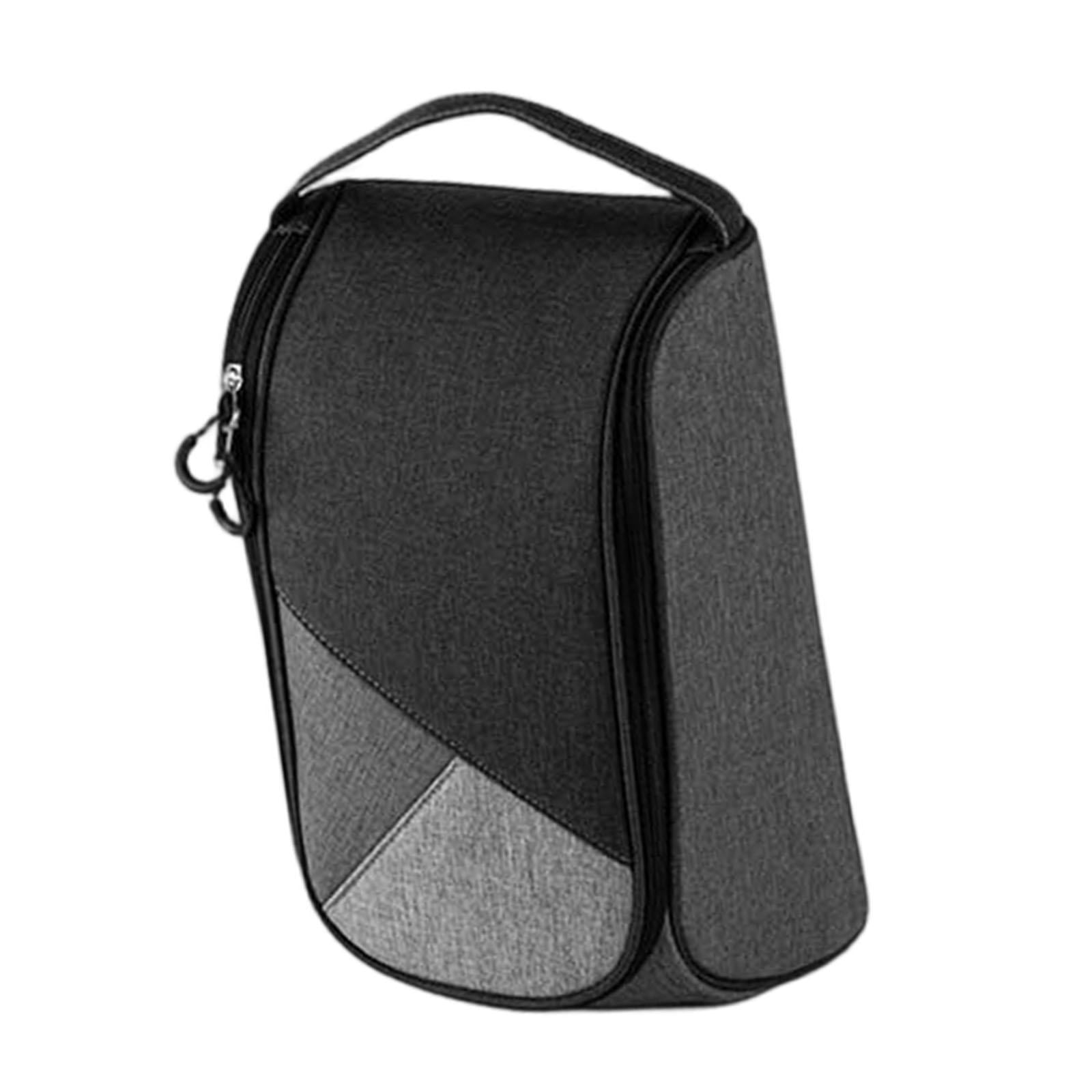 harayaa Golf Shoe Bag Breathable Sports Shoe Carrier Bag for Men Women Travel Hiking Gym black