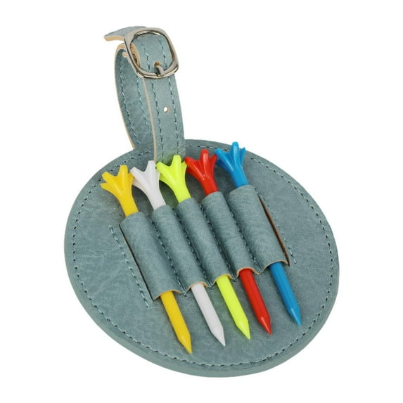 harayaa Golf Tee Pouch Bag Fits All Brands Golf Training Accessories Golf Tee Holder Light Blue