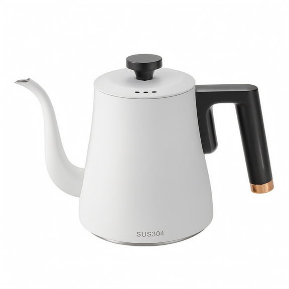 harayaa Gooseneck Tea Kettle 1.2L Stainless Steel Long Curved Spout Pour over Coffee Pot for Electric Stove