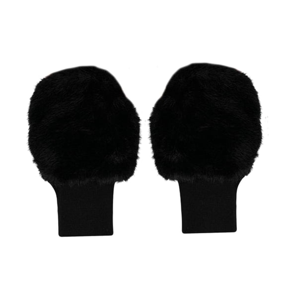 harayaa Half Finger Golf Gloves Touchscreen Cold Weather Decoration Winter Golf Training Black