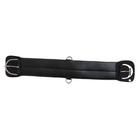 harayaa Horse Girth Dressage Short Strap Breathable Soft Horse Cinch Stainless Steel Buckle for Long Ride Riding Club Lesson Training XL