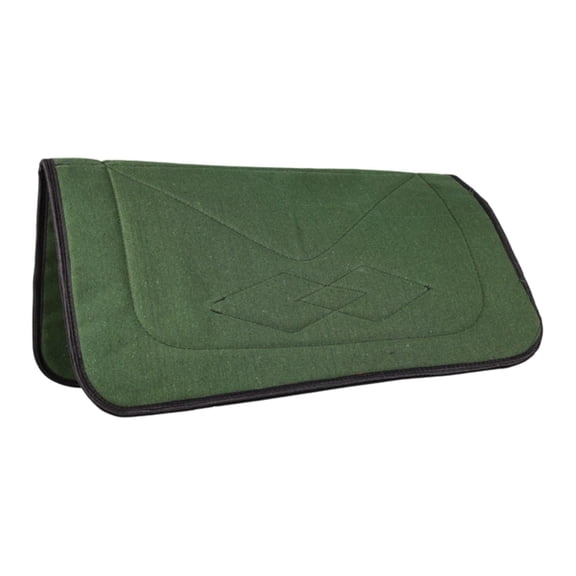 harayaa Horse Saddle Pad Seat Cushion Equestrian Equipment Practical Training Lightweight Shock Absorption Sweat Absorbing Riding Mat Green