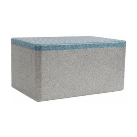 harayaa Insulated Foam Shipping Box Thermal Container Durable Rectangular Design for Seafood Meal Kits Small Business Logistics