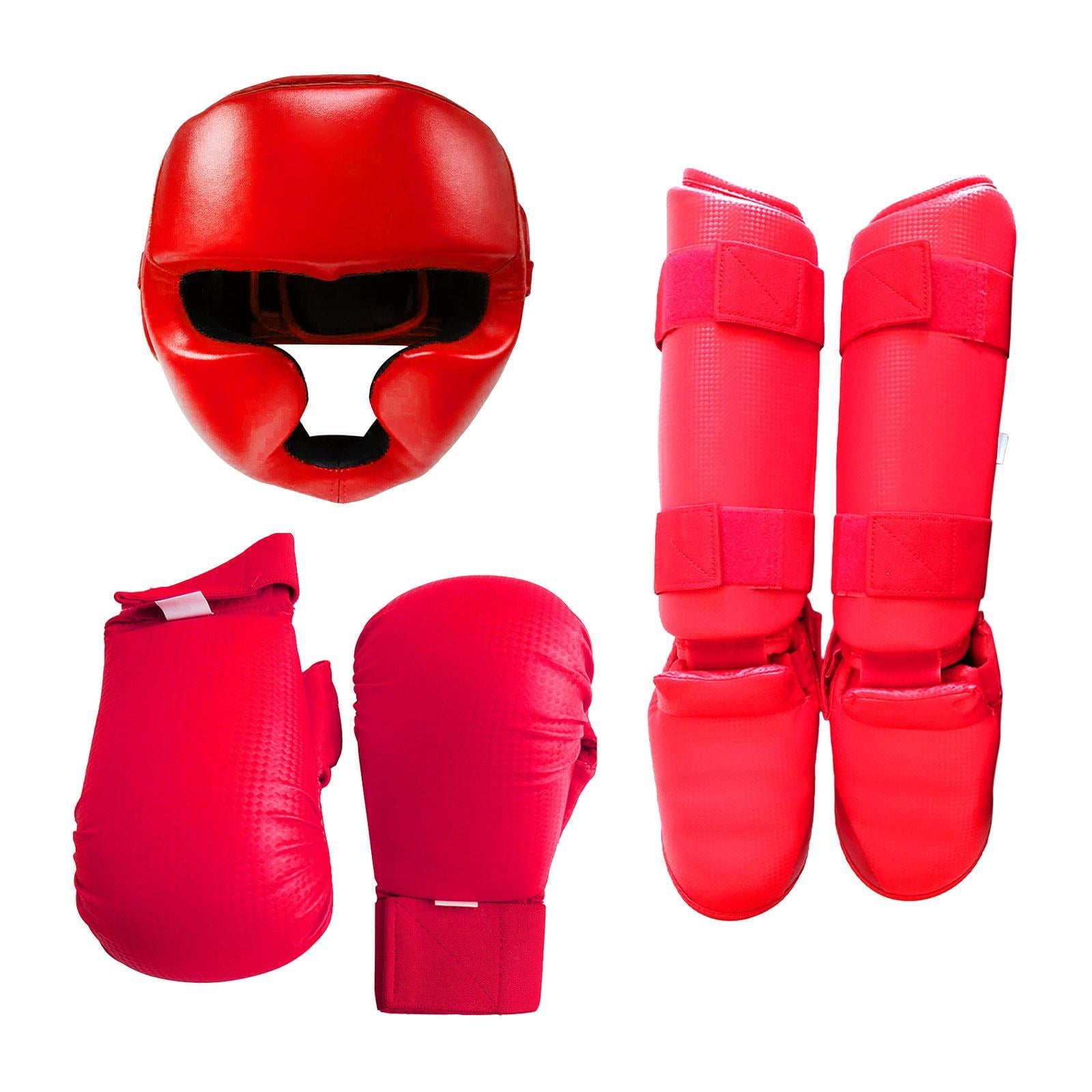 harayaa Karate Sparring Gear Set Beginner Boxing Gloves for Mma