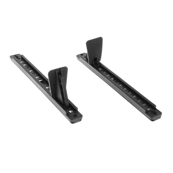harayaa Kayak Foot Pegs Pedals Set of 2 Replacement Black Adjustable Universal with Lock