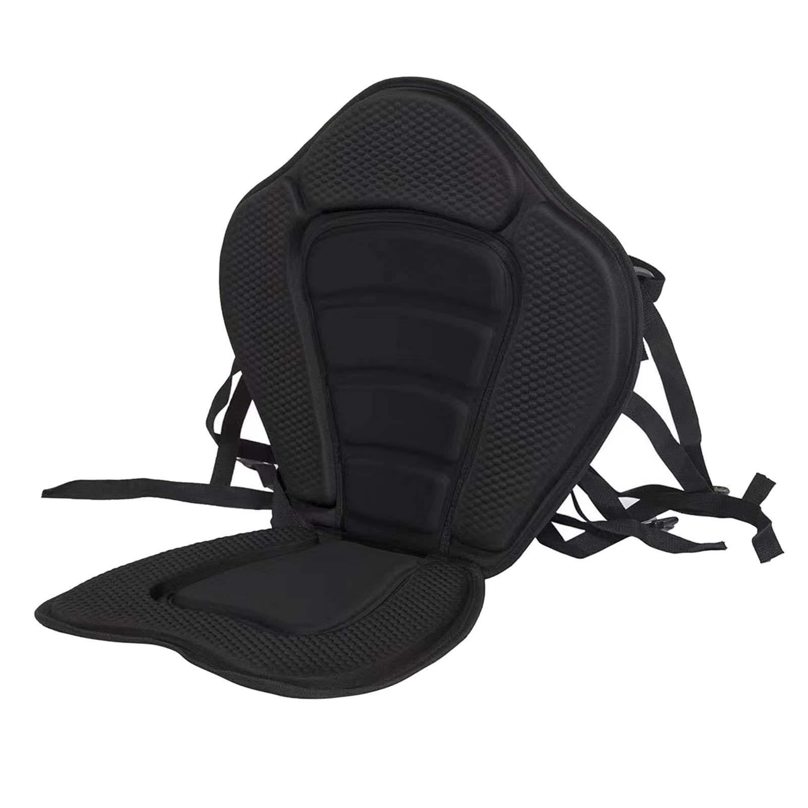 harayaa Kayak Seat Cushion Kayaking Park Beach for Sit in Hiking Canoe Backrest Seat Black