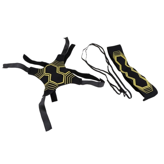 harayaa Kids or Adults Soccer Trainer, Football Throw Solo Practice Training Aid Control