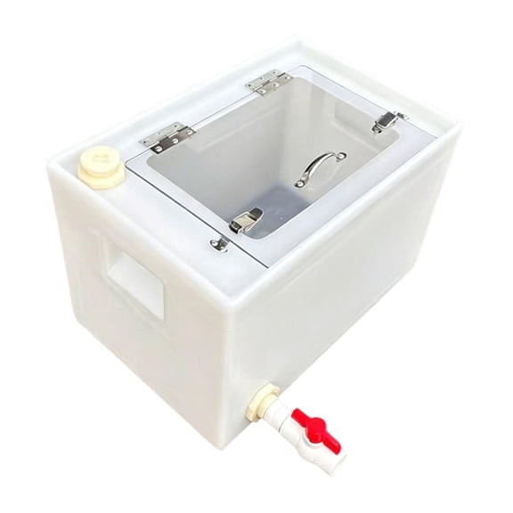 harayaa Live Fish Tank Accessories Portable Lake Breeding Box Camping Fishing Bucket 35 L