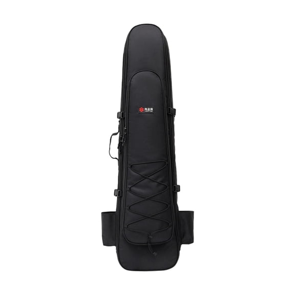 harayaa Long Fins Bag Flippers Storage Bag for Spearfishing Free Diving Water Sports Black Small