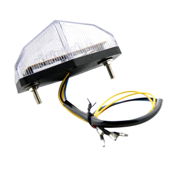harayaa Motorcycle Tail Light Easy Installation Motorbike Accessories Turn Signal Clear