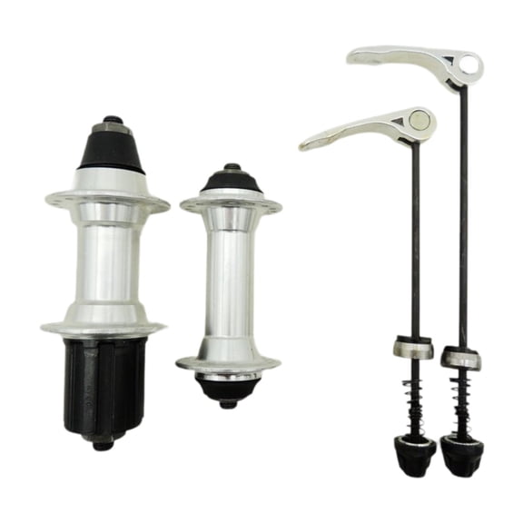 harayaa Mountain Bike Hubs Set Quick Release Hubs Outdoor for 9-10 Speed Front Rear Easy