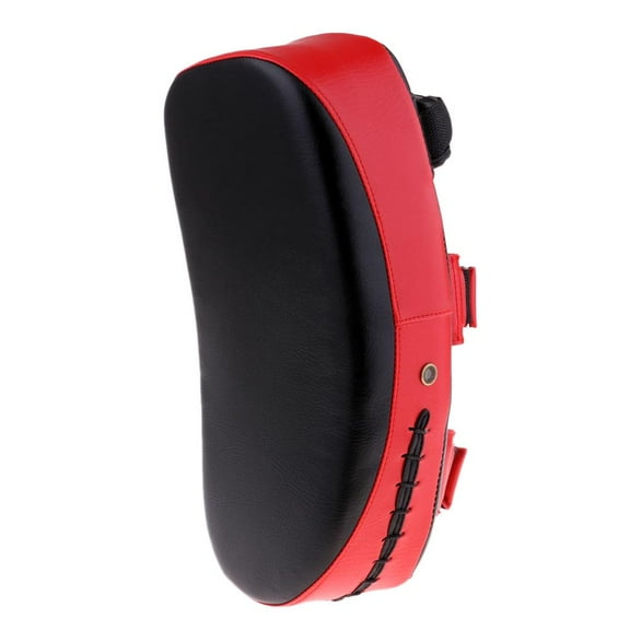 harayaa Muay Thai Kick Boxing Strike Curve Pads Arm Leg Punch MMA Punching Red