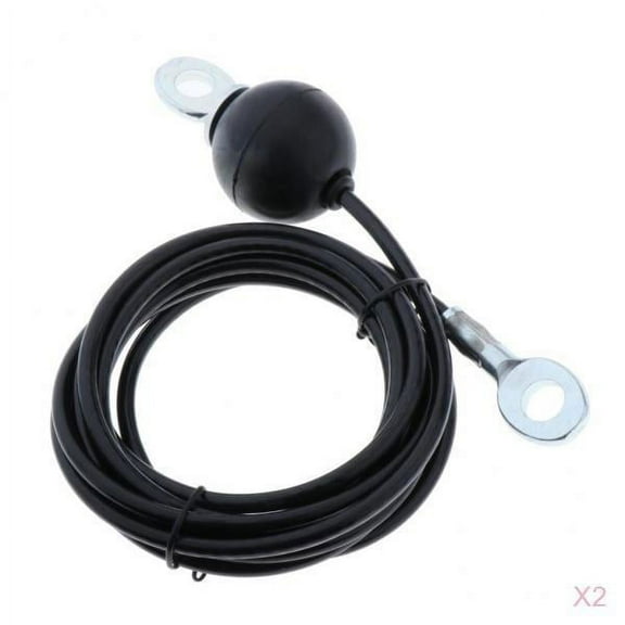 harayaa Premium LAT Pulldown Cable Replacement 2mx6mm Gym Home DIY Pulley Cable Machine System Attachment Cables 78'' Lifting Pull Down Rope