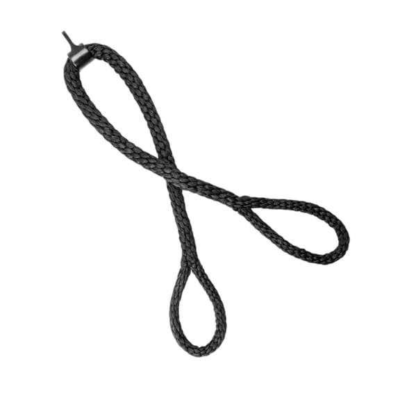 harayaa Pulley System Gym Pull Down Rope Ergonomic for Men Women Sturdy Multipurpose 1.5 Meter Black