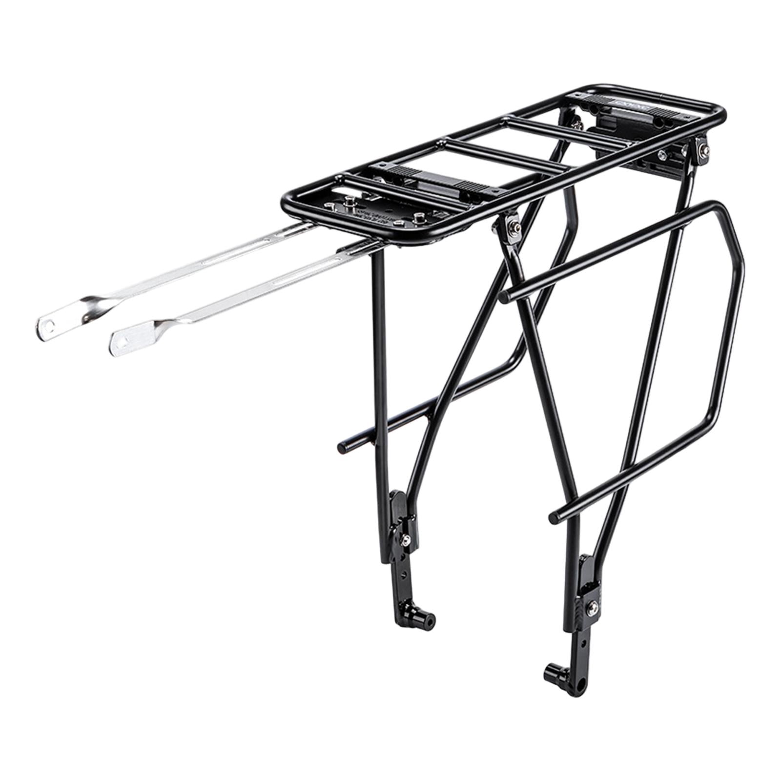 Classy Rear Bicycle Racks harayaa Rear Bike Rack Bike Rear Cargo Rack Practical Accessories for ...