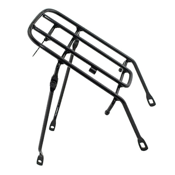 harayaa Rear Rack Bike Cargo Rack for Folding Bike Outdoor Activities Riding