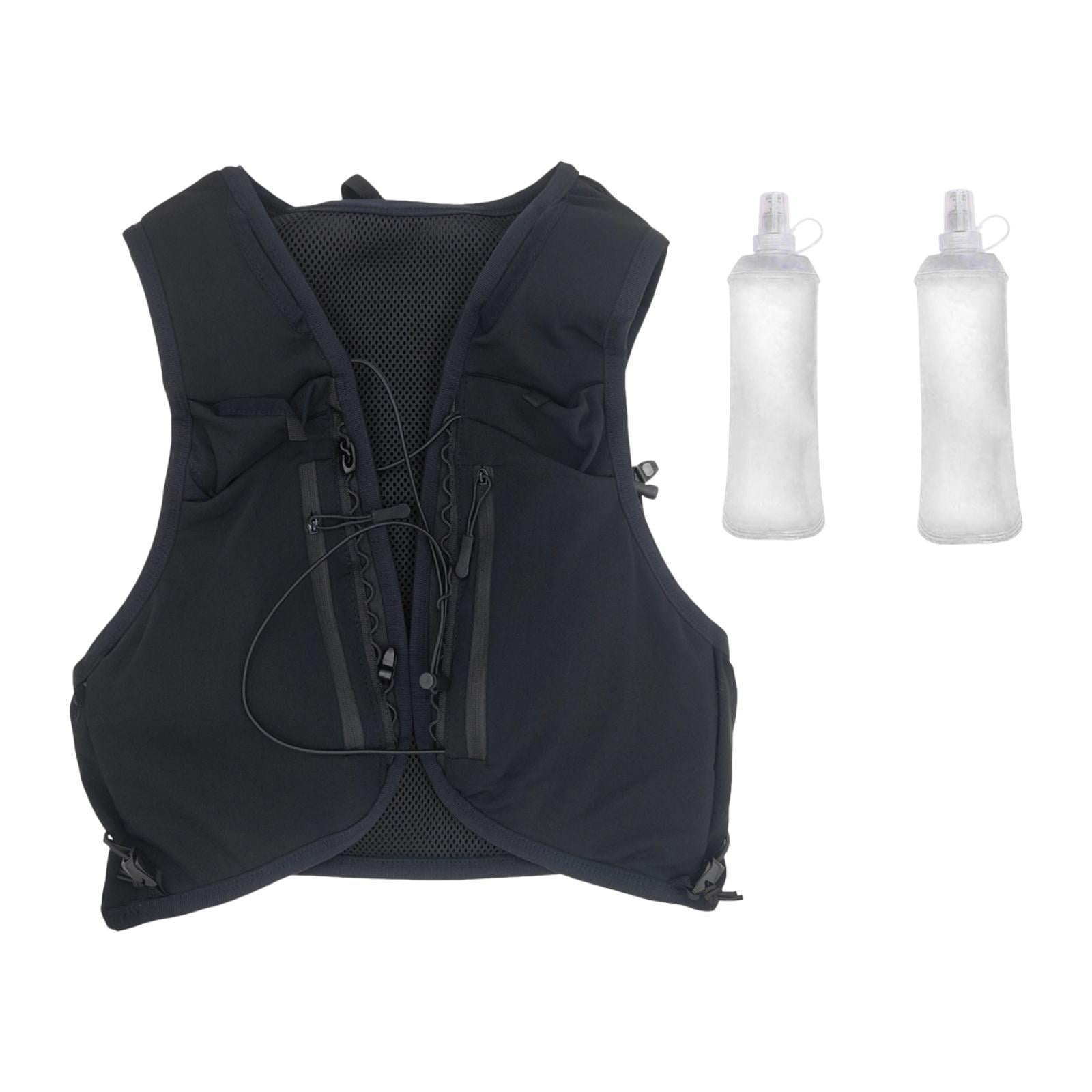 harayaa Running Vest for Men Women with Multiple Pockets Pack Water Pack for Hiking Backpacking Mountain Climbing XL