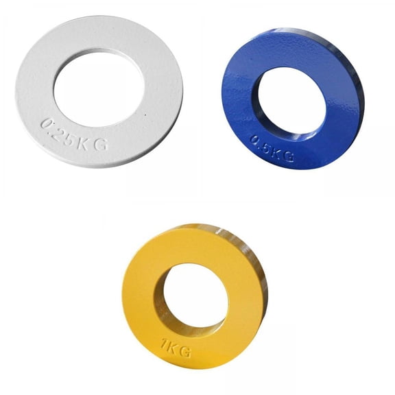 harayaa Standard Steel 2'' Fractional Weights Micro Weight Plates Discs