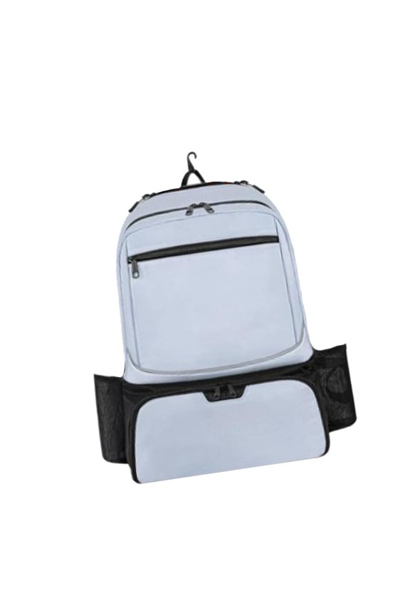 Tennis Bag with Shoe Compartment Backpack Professional Rucksack Gear Storage Bag Blue