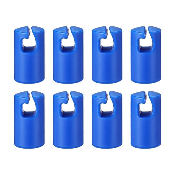 harayaa Trampoline Case Pole Caps, Trampoline Net Pole Top Holder for 1" Poles, Reusable 8pcs