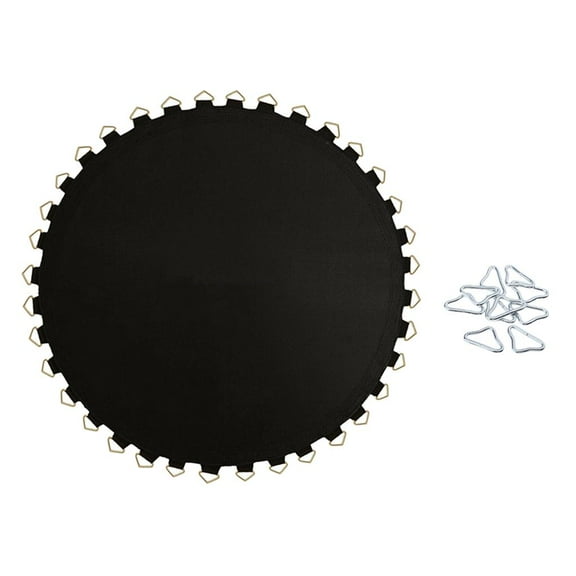 harayaa Trampoline Mat 12ft Round Frame Bed Pad & V Ring Hook 12ft-72 Buckle