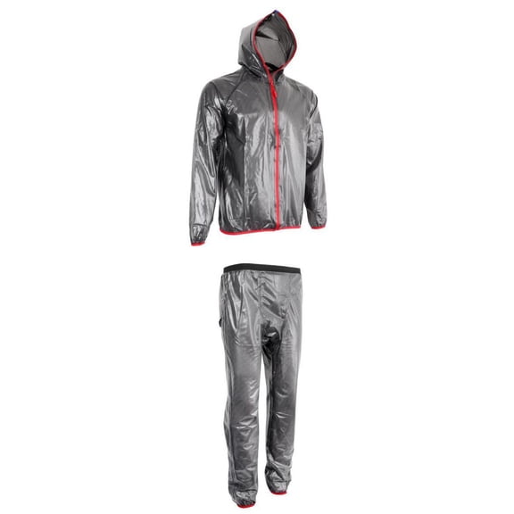 harayaa Waterproof Windproof Cycling Jersey Raincoat Rain Suits Jacket and Pants XL
