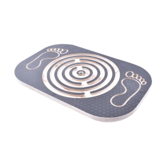 harayaa Wood Wobble Balance Board Balancing Board Hand Eye Coordination Portable Rocking