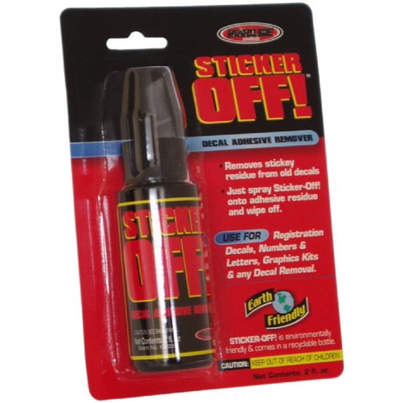 Hardline Products 965 Sticker-Off! Decal Removal Fluid, 2 Ounces