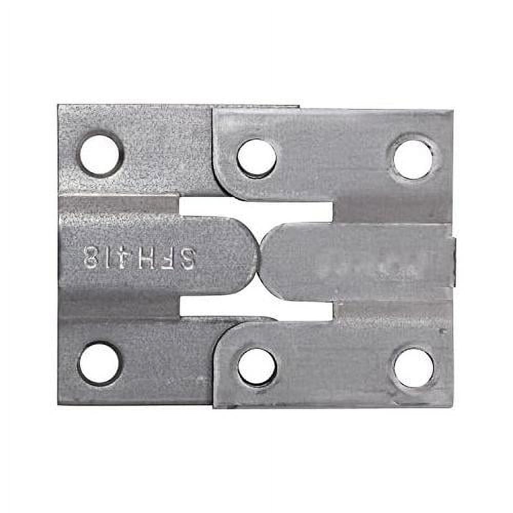 hardware heavy duty interlocking flush mount z clip bracket for