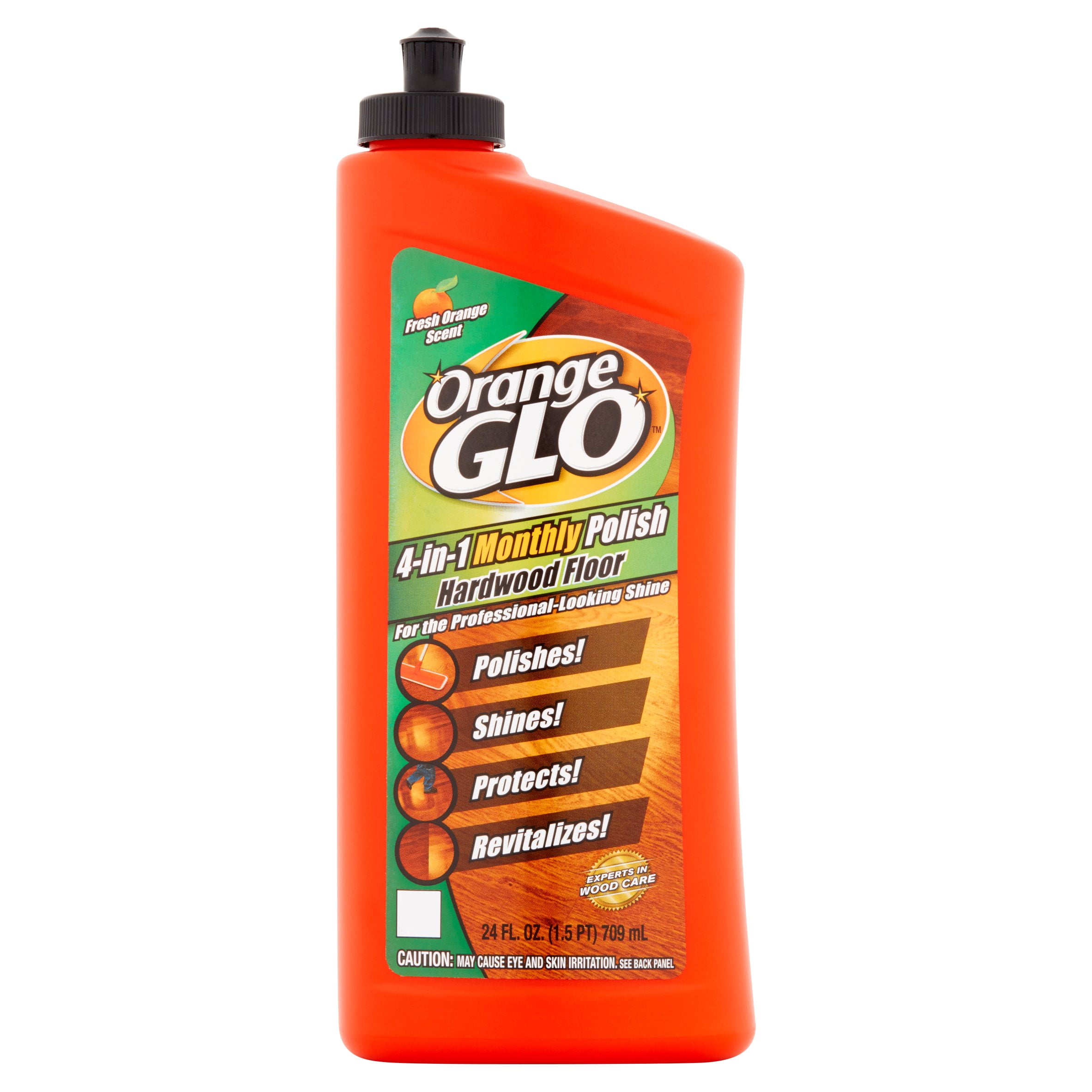 Orange Scented 4-in-1 Hardwood Floor Polish 24 oz