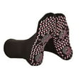 thumbnail image 1 of harmtty 1 Pair Anti-freeze Middle Cut Unisex Socks Good Therapy Self-Heating Massage Warm Socks for Autumn Winter,Black, 1 of 8