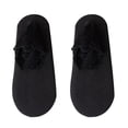 thumbnail image 1 of harmtty 1 Pair Women Socks Lace Silicone Non-slip Autumn Winter Breathable Lightweight Floor Socks for Living Room,Black, 1 of 8