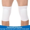 thumbnail image 1 of harmtty 1Pc Knee Pad Comfortable Fit Breathable Collision Avoidance Anti slip High Elasticity Knee Sponge Sports Protective Gear Knee Pad Fitness Use White, 1 of 7