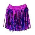 thumbnail image 1 of harmtty Adjustable Curtain Dress Pet Plastic Fringe Skirt for Dance Festival Beach Parties Adjustable Colorful Tassel Dress for Adults Kids Soft Breathable, 1 of 5