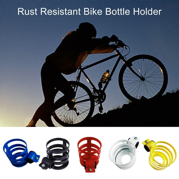 harmtty Bike Cup Holder Strong Load-bearing Impact Resistant Fixed Cup Mountain Bicycle Kettle Rack Cage MTB Accessories,Blue