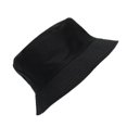thumbnail image 1 of harmtty Bucket Hat Folding Sun Protection Double-sided Wear Wide Brim Unisex Sun Hat for Vacation,Black & Silver, 1 of 8