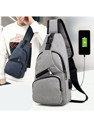 Sanviglor USB Charge Luminous Backpack Cool Boys School Backpack