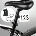 thumbnail image 1 of harmtty Racing Number Plate Mount Elastic Band Easy Installation Fix Number Plate Sturdy Bike Seatpost Number Plate Holder Bike Accessory,A, 1 of 8