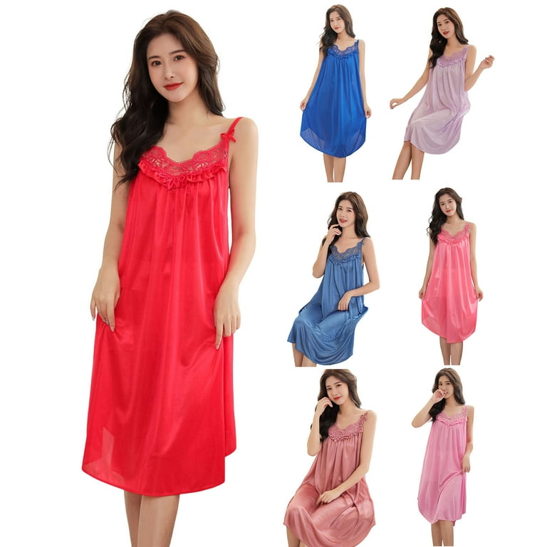 Lace Stitching Solid Color Dress Lace Stitching Solid Color Dress