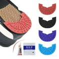 thumbnail image 1 of harmtty Sole Sticker Invisible High Toughness Wear resistant Anti slip Running Shoes Sole Protector for Home Black, 1 of 8